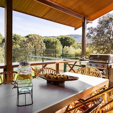 Wooden House Villa Minde Bagian luar foto
