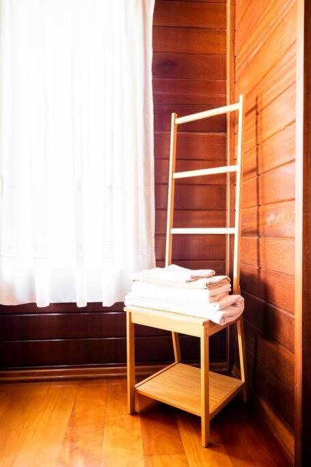 Wooden House Villa Minde Bagian luar foto